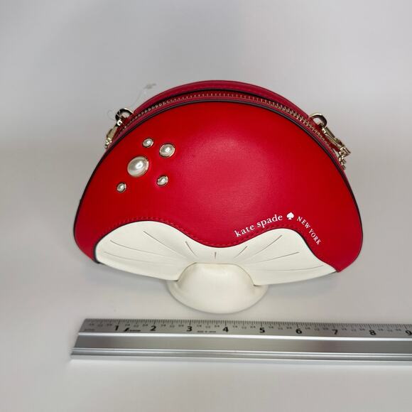 Kate Spade 3d Mushroom Crossbody New - Picture 9 of 10